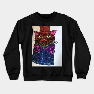 Cat In The Hat Crewneck Sweatshirt